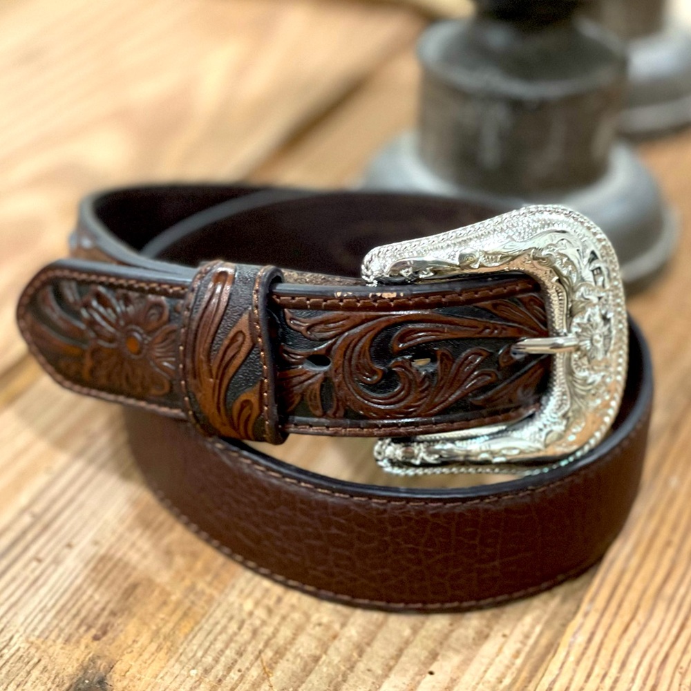 Men’s Genuine Leather Western Belt